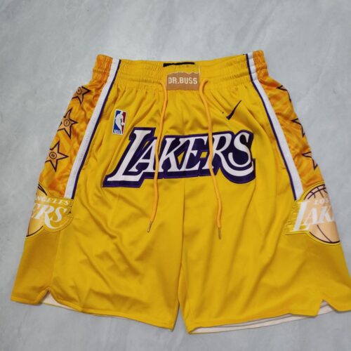 68615b6ded03c_1 Los Angeles Lakers Yellow Shorts