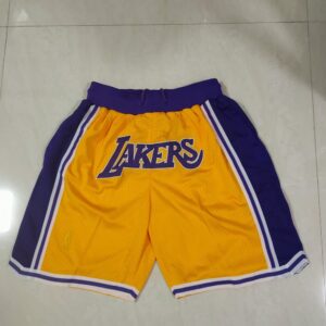 68615b734fed8_1 Los Angeles Lakers Yellow Shorts
