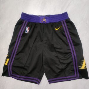 68615b7b6202e_1 Los Angeles Lakers Black Shorts