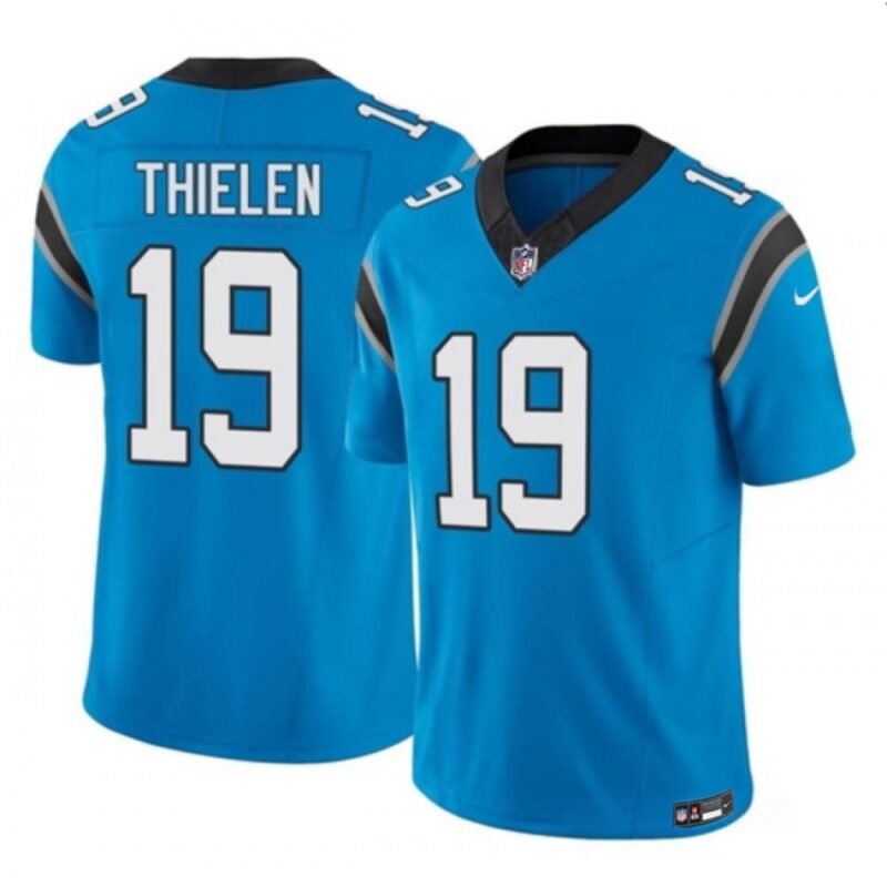68615b82bf276_1 Men's Carolina Panthers #19 Adam Thielen Blue 2023 F.U.S.E. Vapor Untouchable Stitched Football Jersey