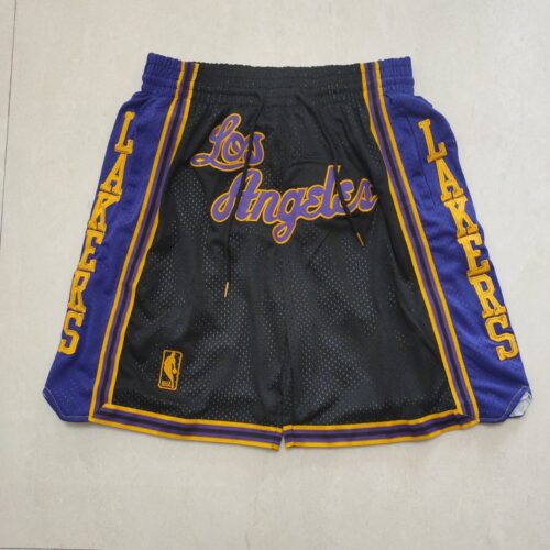 68615b86aa7e7_1 Los Angeles Lakers Black Shorts