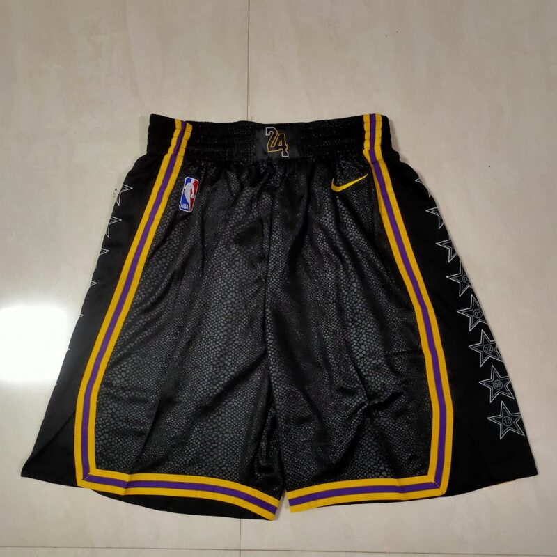 68615b8fa7a24_1 Los Angeles Lakers Black Shorts