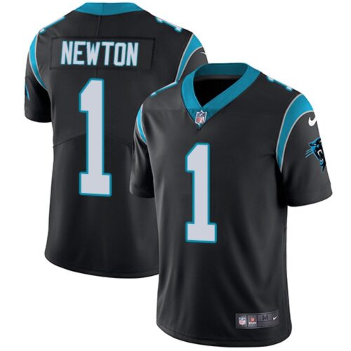 68615b9a37a93_1 Men's Carolina Panthers #1 Cam Newton Black Vapor Untouchable Limited Stitched NFL Jersey