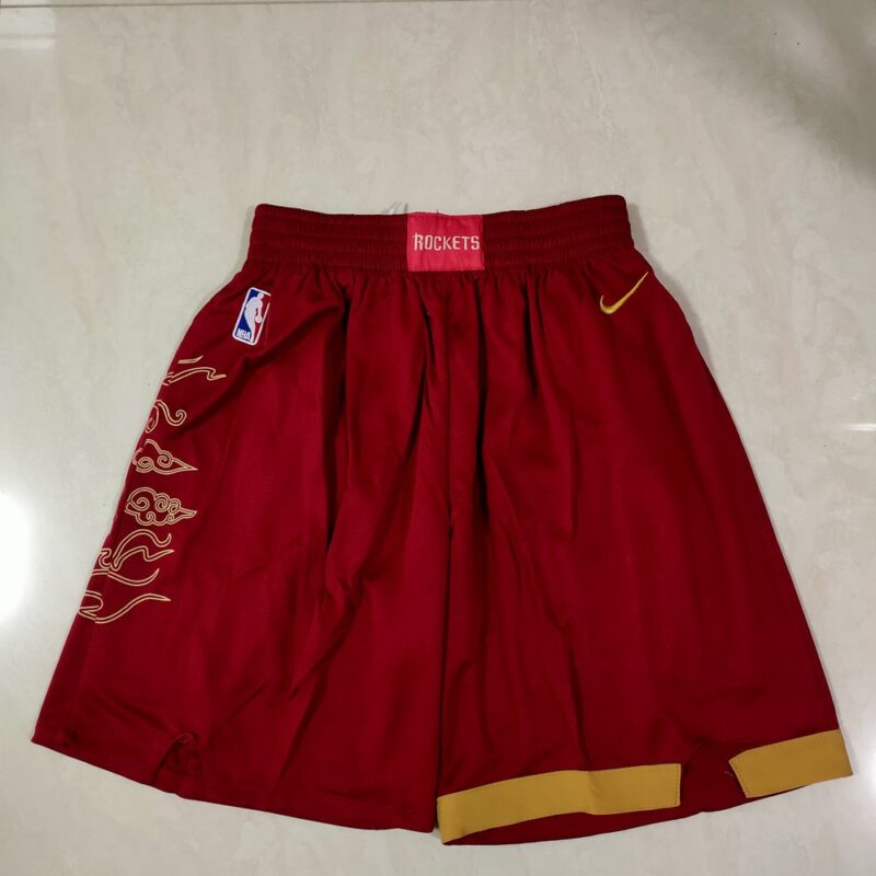 68615b9b44a5a_1 Houston Rockets Red Shorts