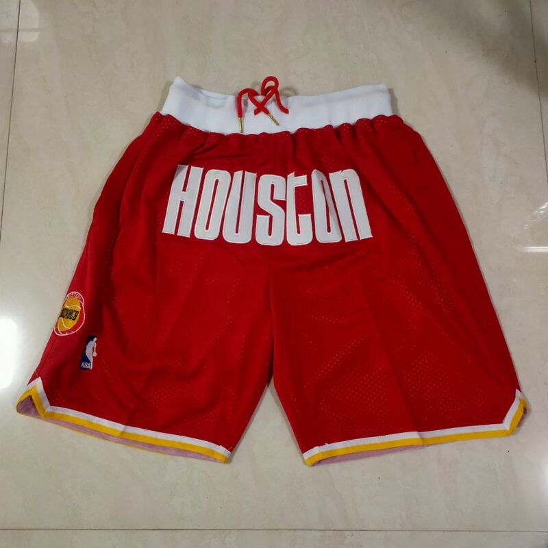 68615ba064a3c_1 Houston Rockets Red Shorts
