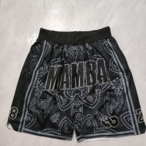 68615bc507cd8_1 Los Angeles Lakers Black Shorts