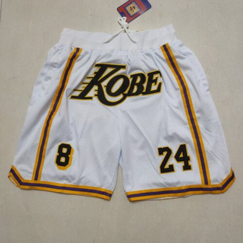 68615bd6215b8_1 Los Angeles Lakers White Shorts