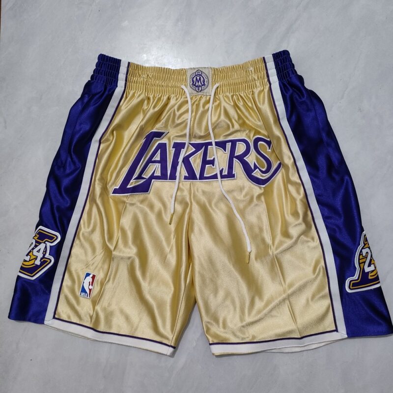 68615bdb70685_1 Los Angeles Lakers Yellow Shorts
