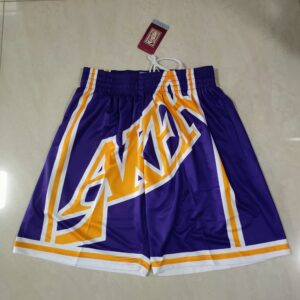 68615be677cdc_1 Los Angeles Lakers Purple Shorts