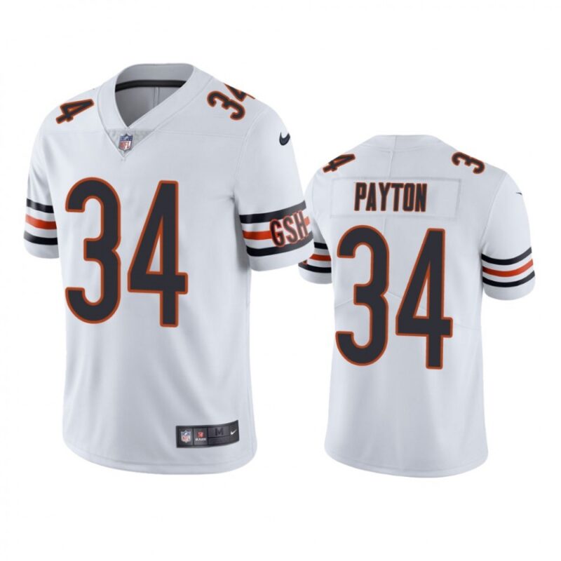 68615c0453303_1 Youth Chicago Bears #34 Walter Payton White Vapor Untouchable Limited Stitched NFL Jersey