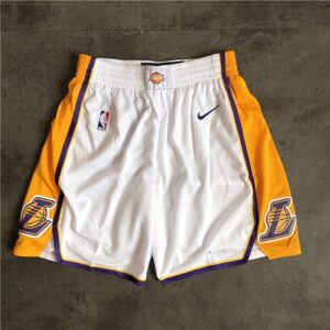 68615c0537ffe_1 Los Angeles Lakers White Shorts
