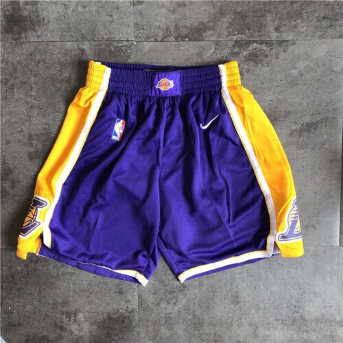 68615c081badc_1 Los Angeles Lakers Purple Shorts