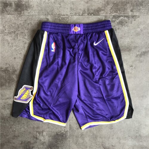 68615c0ad85cd_1 Los Angeles Lakers Purple Shorts