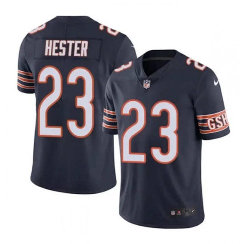 68615c1bcb399_1 Youth Chicago Bears #23 Devin Hester Navy 2021 NFL Draft Vapor Untouchable Limited Stitched Jersey
