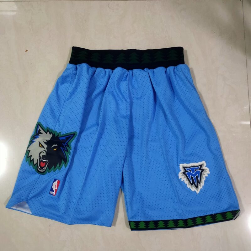 68615c1e77998_1 Minnesota Timberwolves Blue Shorts