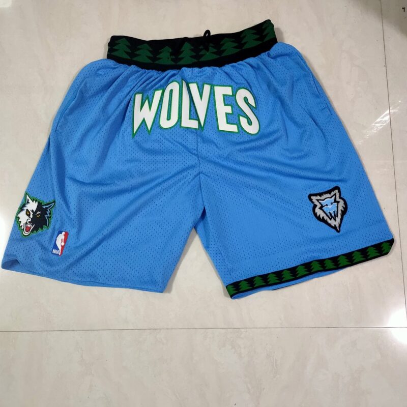 68615c2128661_1 Minnesota Timberwolves Blue Shorts