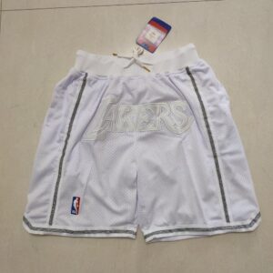 68615c39ec1bc_1 Los Angeles Lakers White Shorts
