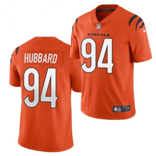 68615c3ea58e7_1 Youth Cincinnati Bengals #94 Sam Hubbard New Orange Vapor Untouchable Limited Stitched Jersey
