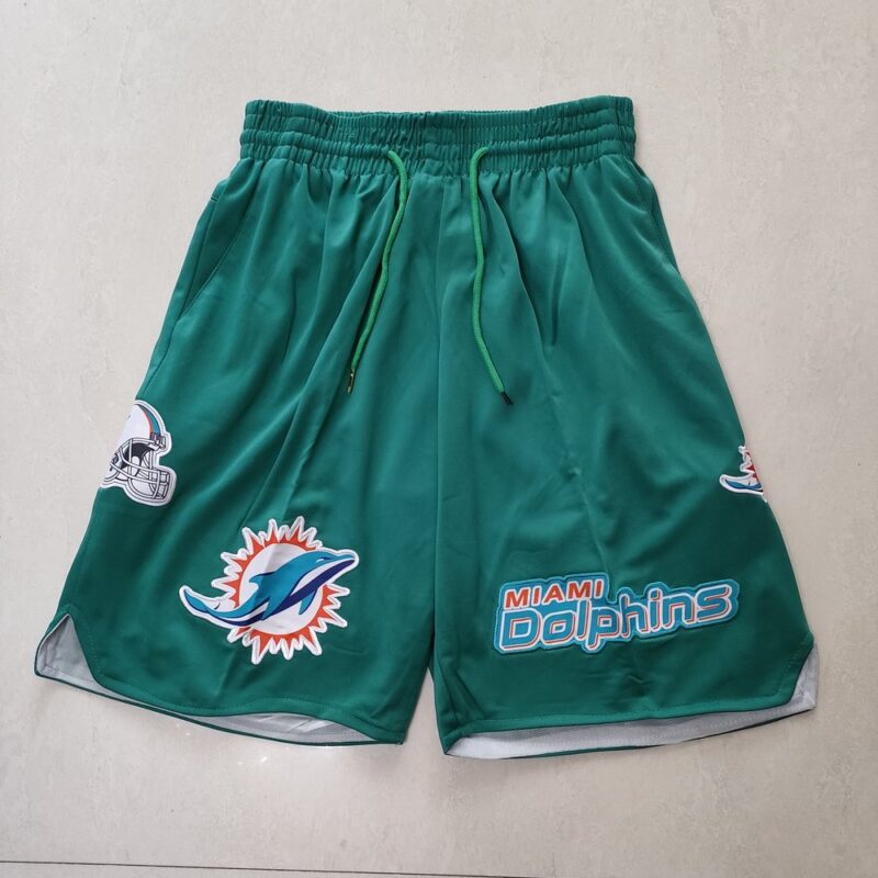 68615c55cad26_1 Miami Dolphins Green Shorts