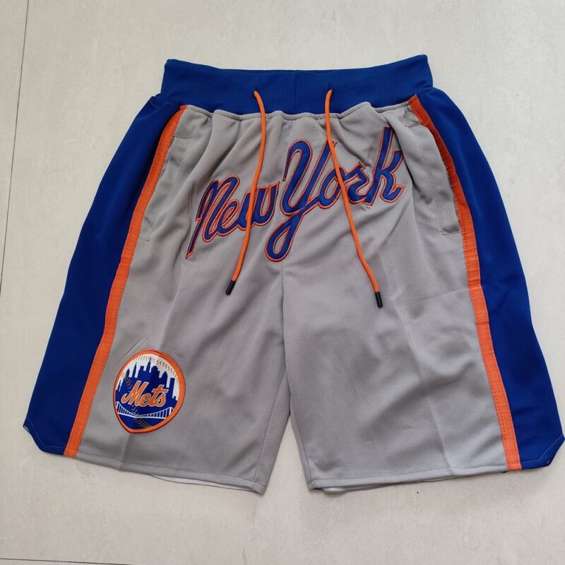 68615c63f2185_1 New York Mets Gray Shorts