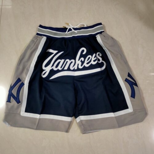 68615c6f8b317_1 New York Yankees Blue Shorts