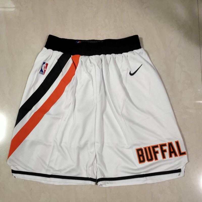 68615c728ef45_1 LA Clippers White Shorts