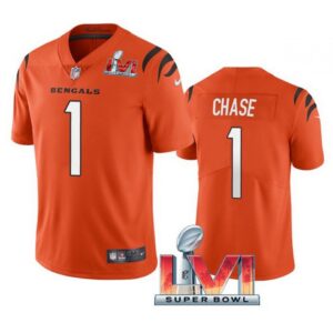 68615c7894625_1 Men's Cincinnati Bengals #1 Ja'Marr Chase 2022 Orange Super Bowl LVI Vapor Limited Stitched Jersey