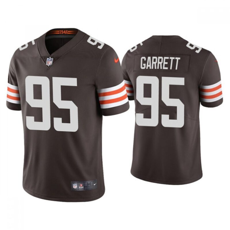 68615c941a0c3_1 Youth Cleveland Browns #95 Myles Garrett Brown Vapor Untouchable Limited Stitched Jersey