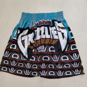 68615ca40a573_1 Memphis Grizzlies Gray Shorts