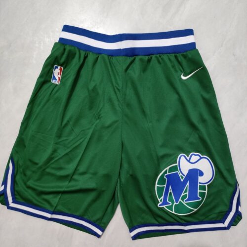 68615cc5e90ad_1 Dallas Mavericks Green Shorts