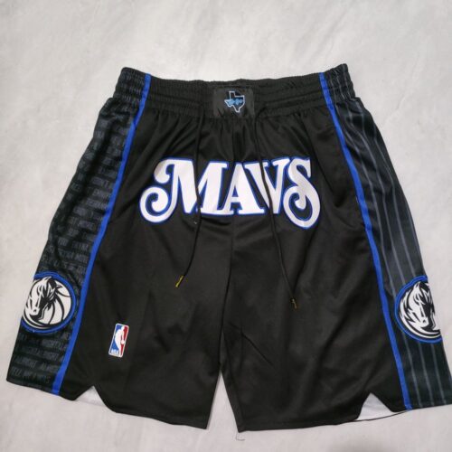 68615cd39e3e2_1 Dallas Mavericks Black Shorts