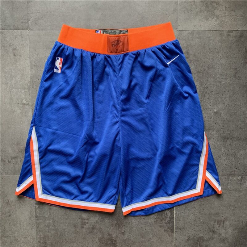 68615cdbdfb7c_1 New York Knicks Blue Shorts