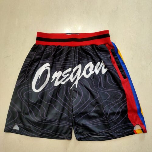 68615ce45f17f_1 Portland Trail Blazers Black Shorts