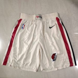 68615ce71d7f4_1 Portland Trail Blazers White Shorts