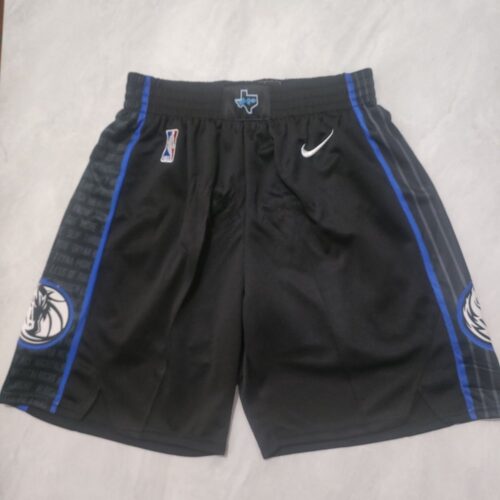 68615d1023200_1 Dallas Mavericks Black Shorts
