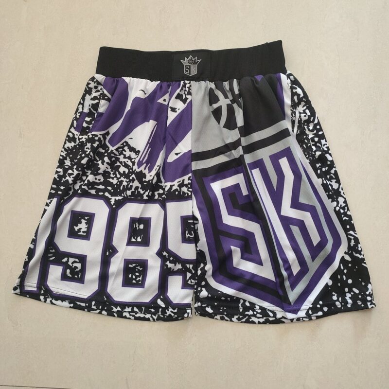 68615d3e4589a_1 Sacramento Kings Black Shorts