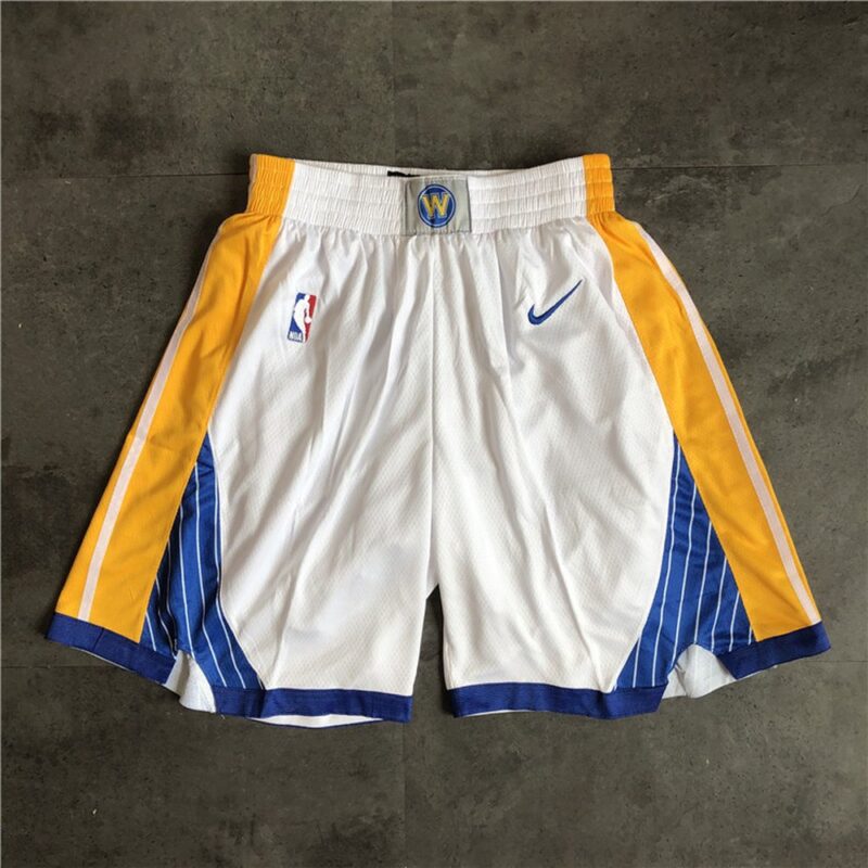 68615d82a7a86_1 Golden State Warriors White Shorts