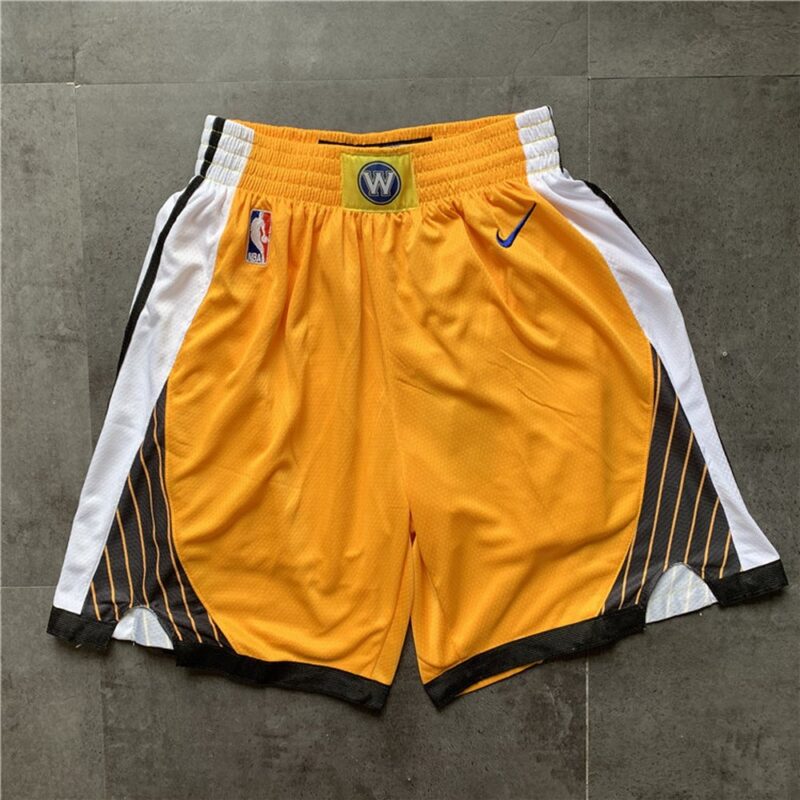 68615d855758c_1 Golden State Warriors Yellow Shorts