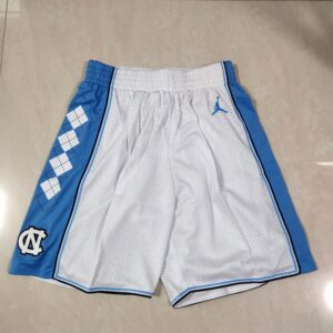 68615d9d4250b_1 North Carolina Tar Heels White Shorts