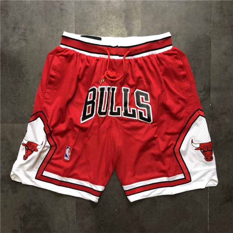 68615de611208_1 Chicago Bulls Red Shorts