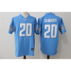 68615e285c0d0_1 Youth Detroit Lions #20 Barry Sanders Blue Vapor Untouchable Limited Stitched Jersey