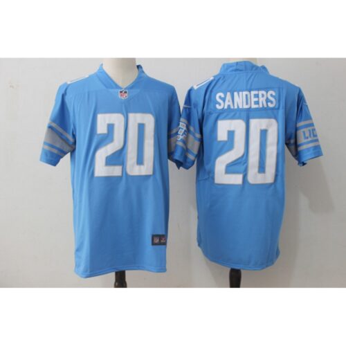 68615e285c0d0_1 Youth Detroit Lions #20 Barry Sanders Blue Vapor Untouchable Limited Stitched Jersey