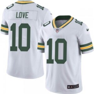 68615e3006ab9_1 Youth Green Bay Packers #10 Jordan Love White Vapor Untouchable Stitched Jersey
