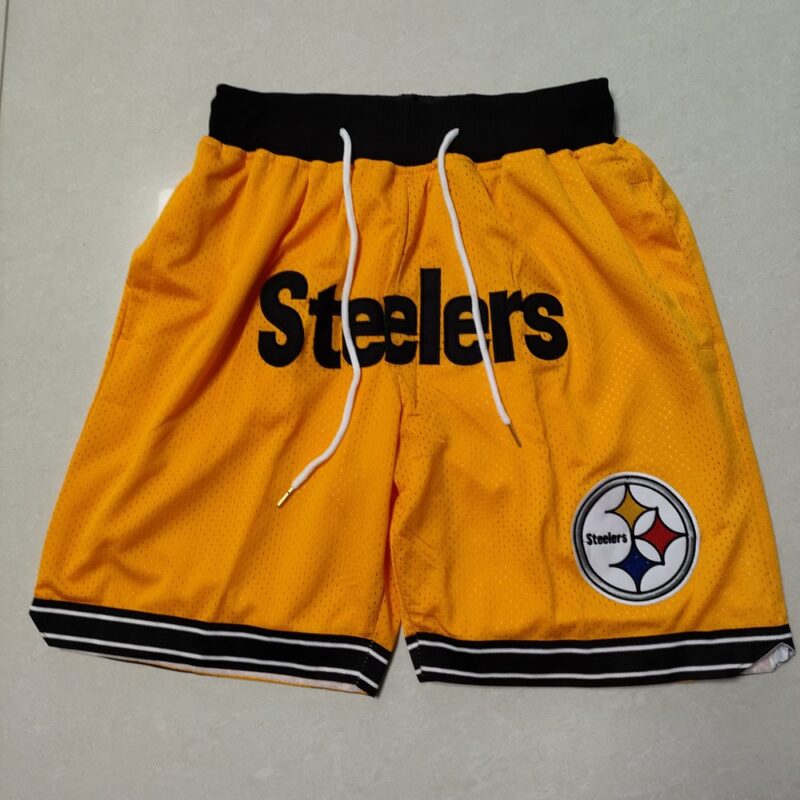 68615e76c1141_1 Pittsburgh Steelers Yellow Shorts