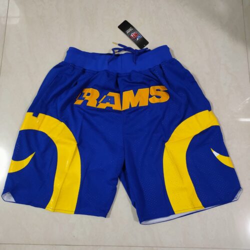 68615e85b810a_1 Los Angeles Rams Blue Shorts