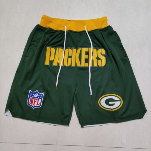 68615e8827d50_1 Green Bay Packers Green Shorts