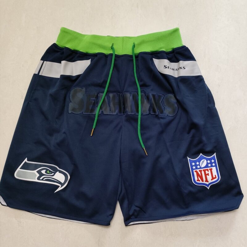 68615e94bf38d_1 Seattle Seahawks Blue Shorts