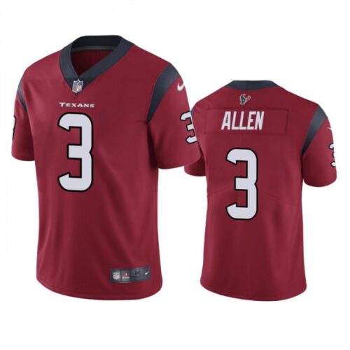 68615e94f3114_1 Men's Houston Texans #3 Kyle Allen Red Vapor Untouchable Limited Stitched Jersey
