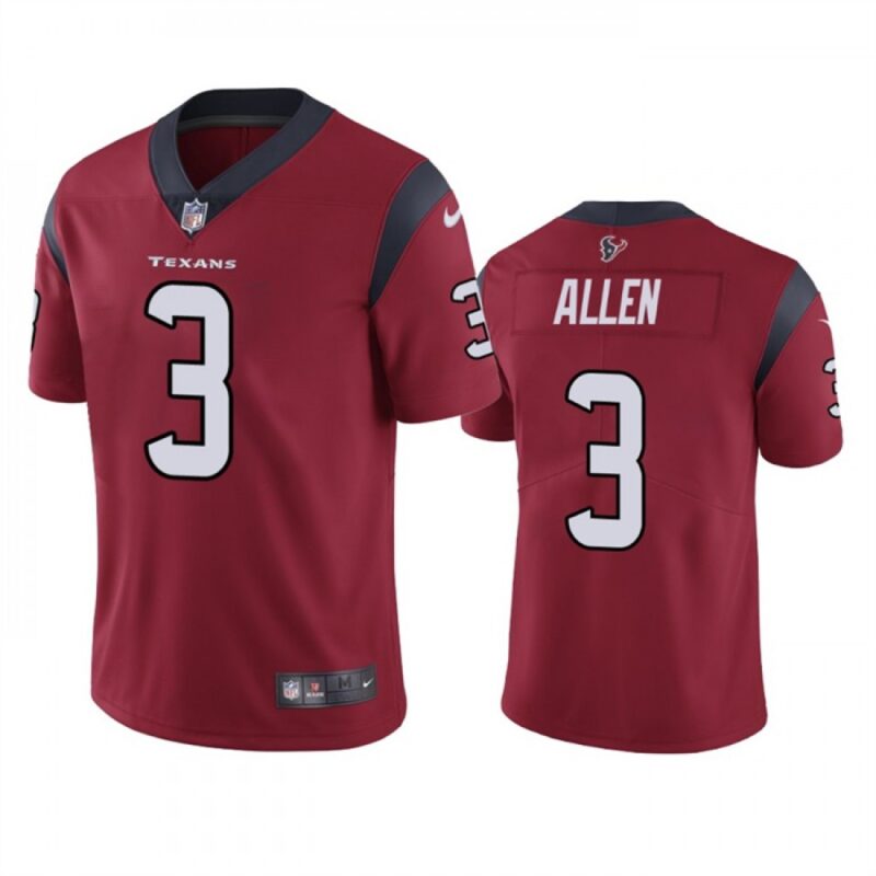 68615e94f3114_1 Men's Houston Texans #3 Kyle Allen Red Vapor Untouchable Limited Stitched Jersey