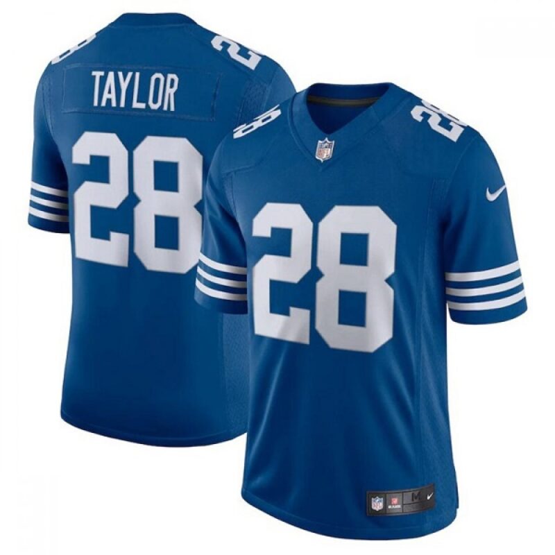68615ea98ec0b_1 Men's Indianapolis Colts #28 Jonathan Taylor Royal 2021 Limited Stitched Jersey